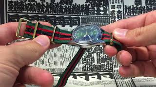 Seiko SARB017 Alpinist Strap Options - YouTube