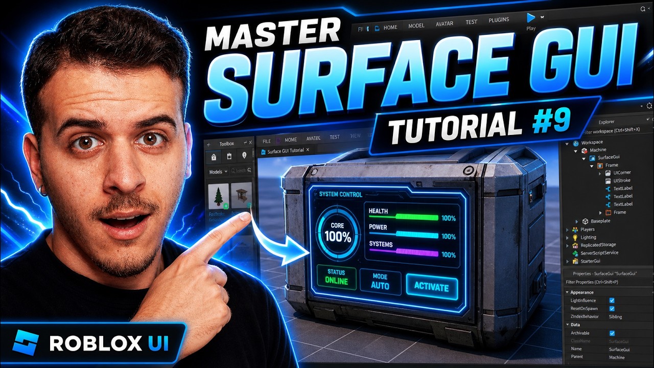 Master Surface GUI - Roblox Studio GUI Tutorial #9 - YouTube