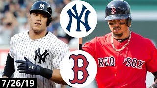 -- yankees vs red sox highlights - july 26, 2019 #yankees #redsox #mlb
after the blew out 19-3 in first game of series, it did...