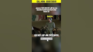 Crack UGC-NET/JRF June 2025 with Prof. Vineet Pandey | Join Offline Batch Now!