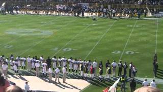 ceremonial jet fly over NFL Packers vs Broncos 2011