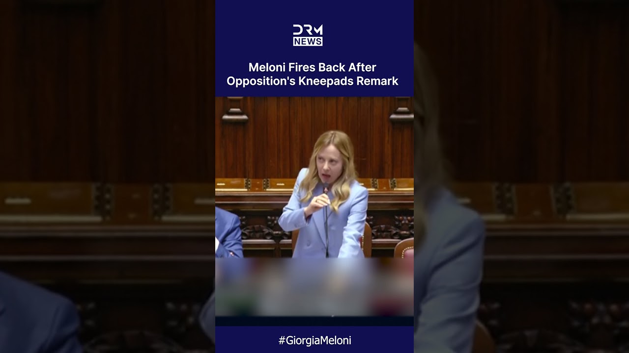 HEATED PARLIAMENT CLASH: Meloni Fires Back After Opposition's Trump 'Kneepads' Remark | AC1C