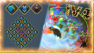 MAX TANK 🛡 500+ Armor Druid V 🧸🔥1v4, 1v3 (Frostborn PvP)