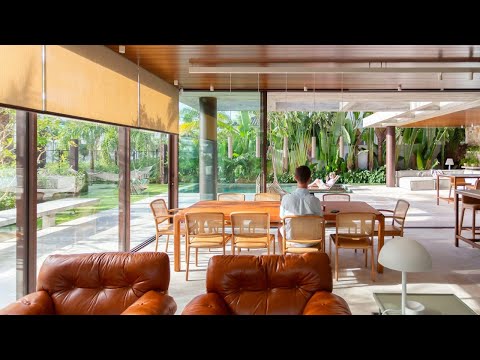 वीडियो: आधुनिक ब्राजीलियाई घर डिजाइन करने के लिए एक सुरुचिपूर्ण दृष्टिकोण ले रहा है