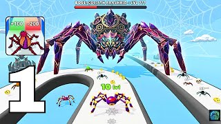 Insect Run : Spider Evolution  : Gameplay Walkthrough - Part - 1 | New Update ( iOS, Android )