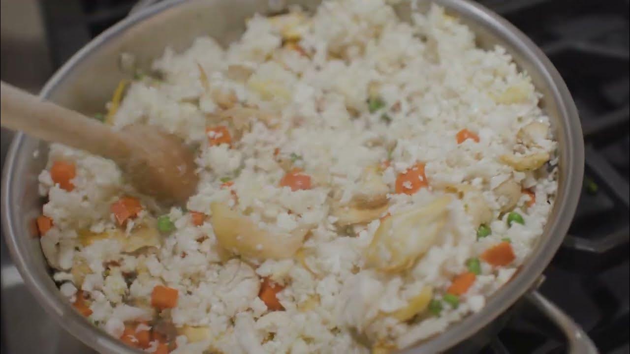 PURE Juicer Cauliflower Fried Rice made by PURE Juicer YouTube