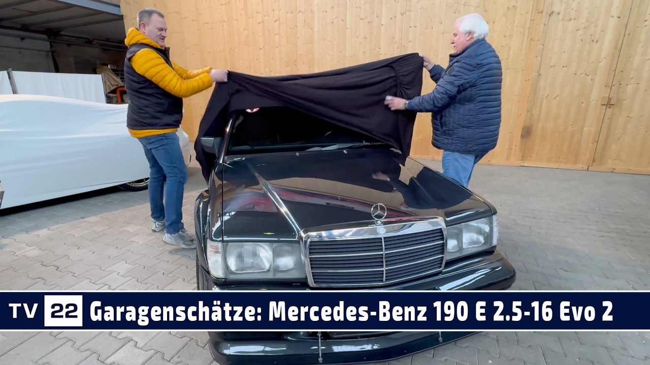 Garagenschätze: Der legendäre Mercedes-Benz 190 E 2.5-16 Evo 2 von Alexander und Erhard Greif