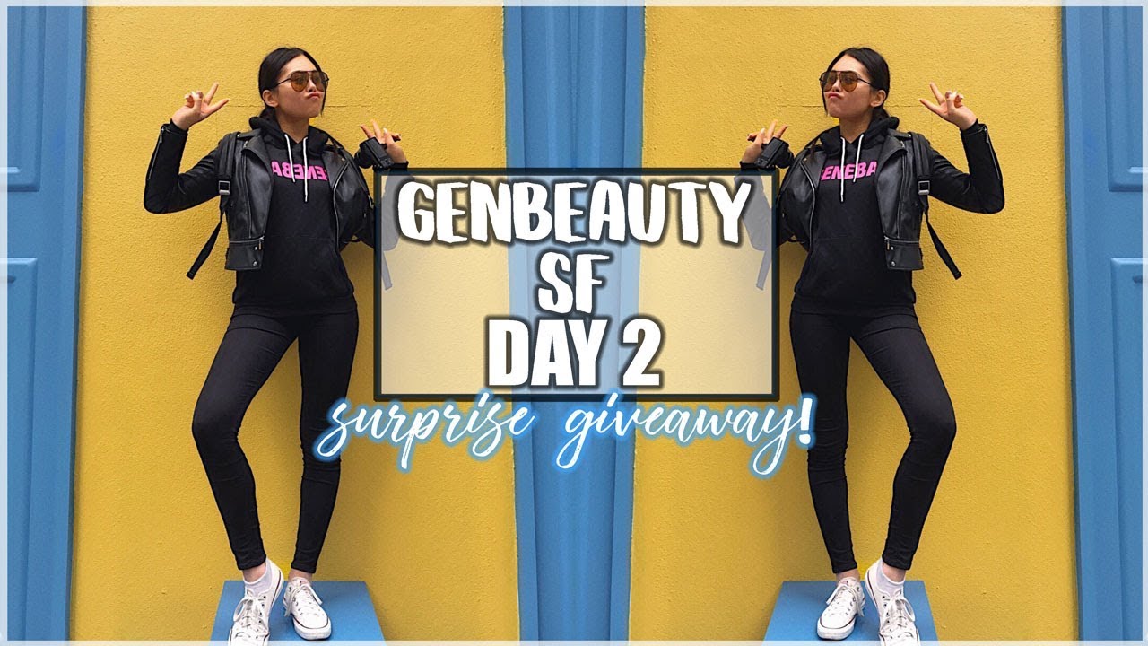 SURPRISE GIVEAWAY! Gen Beauty SF 2017 Day 2 | Roxette Arisa Vlogs