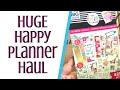 HUGE The Happy Planner Haul 😱❤️ from Michaels - They Had a Sale Y’all 😂😂