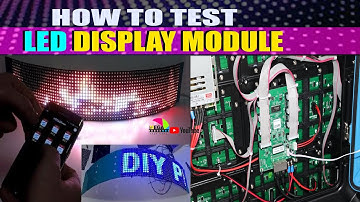 How To Test Led Display module | P2.5 | P3 | P6 | P10 | LED Screen | LED Video wall