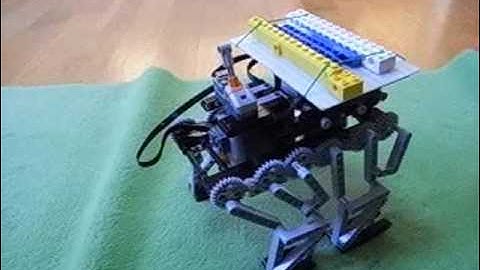 Lego Technic Variable Parallel Linkage 4 Legged Walking Robot