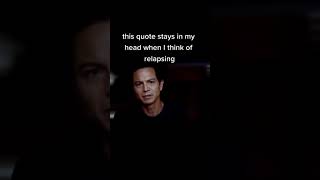 If you are thinking about relapsing, watch this!