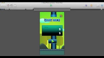 Flappy Bird 2 Player GameSalad Template