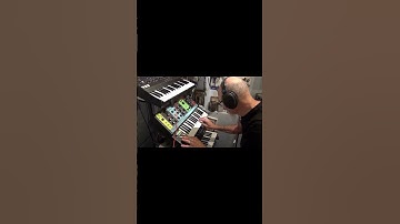 Moog Grandmother is weeping with Korg Triton, Lekato Looper, jam