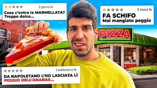 LA PEGGIOR PIZZA AL MONDO