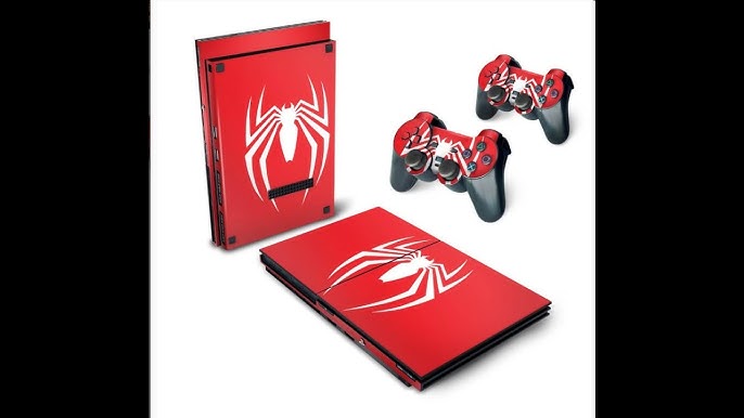 PS4 Slim Skin - Spider-Man Homem Aranha 2 Edition - Pop Arte Skins