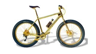 Pure Gold 24karat Mountain Bike For $1 Million Is World's Most Expensive