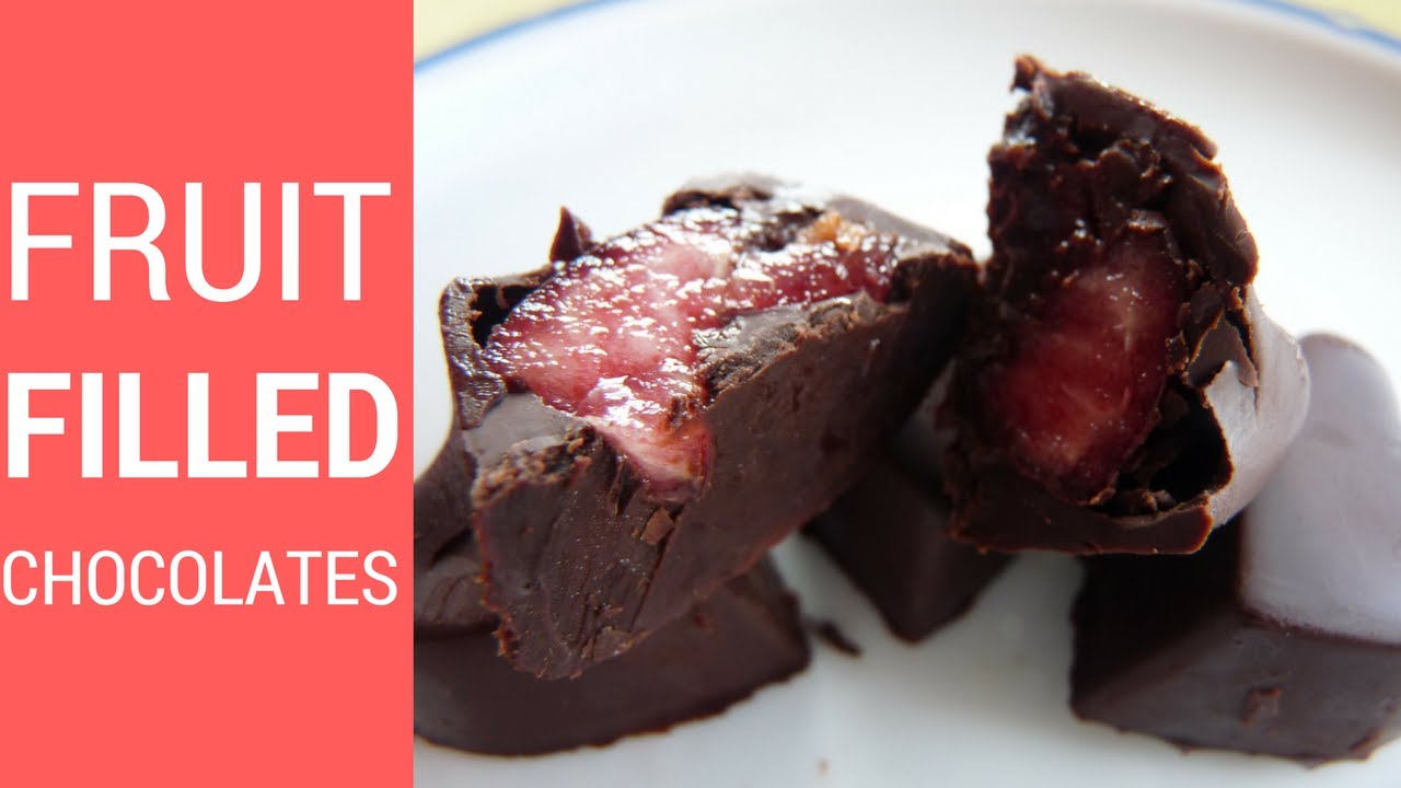 craftstudio How To Make Fruit Filled Chocolates