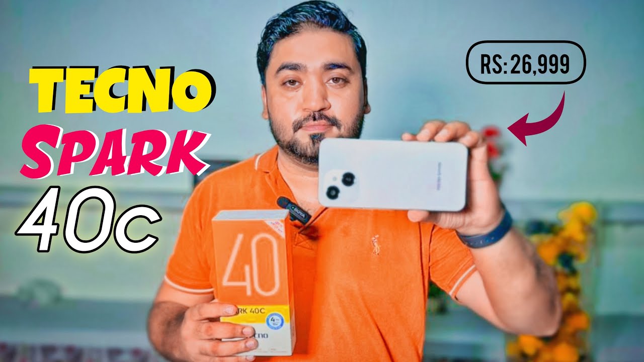 Tecno Spark 40c Unboxing And Camera Test 
