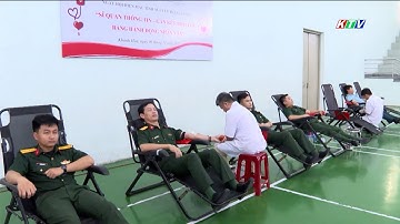 TRƯỜNG SĨ QUAN THÔNG TIN TỔ CHỨC HIẾN MÁU TÌNH NGUYỆN || #KTV