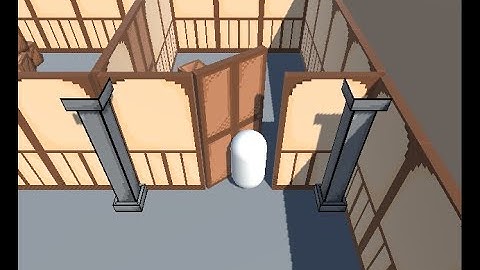 Unity 3D : Hinge Joint Door Testing