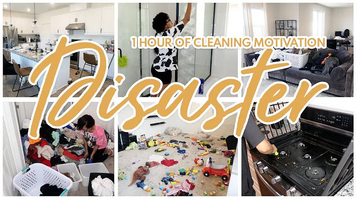 COMPLETE DISASTER CLEAN WITH ME | EXTREME CLEANING MOTIVATION | WHOLE HOUSE CLEAN WITH ME