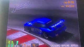 Gran Turismo 3: A-Spec PAL Version, Nissan CALSONIC Skyline (JGTC), Midfield Raceway, 2/2 🏎️ 🏁 🏆