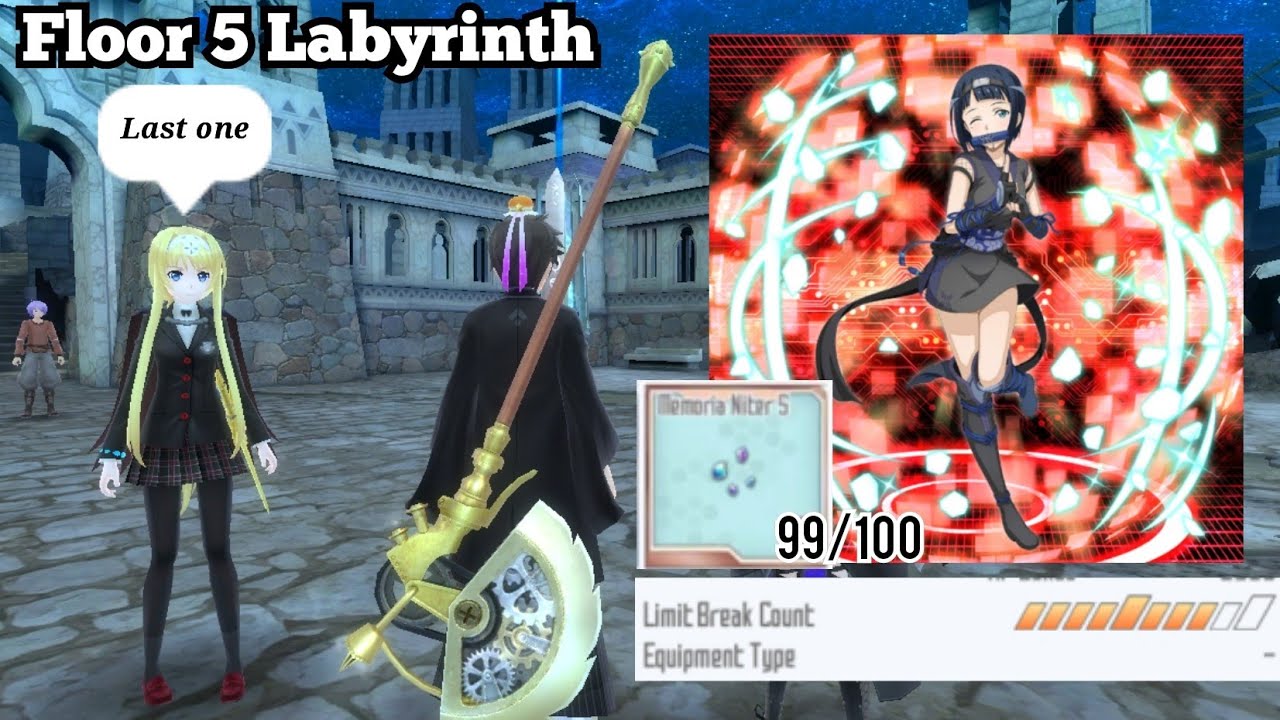 SAOIF Limit break! Level 96 Power Rise 4 YouTube