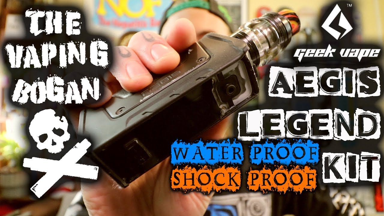 Aegis Legend Kit Geek Vape Water/Shock Proof Mod The Vaping Bogan
