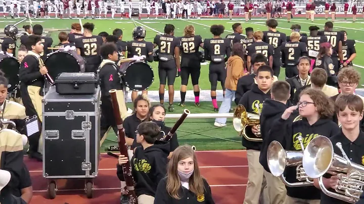 Griffin Band 2021-2022 at TCHS football game