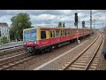 Zufällige Parallelfahrt mit einer BR 485 zwischen Treptower Park und Ostkreuz.