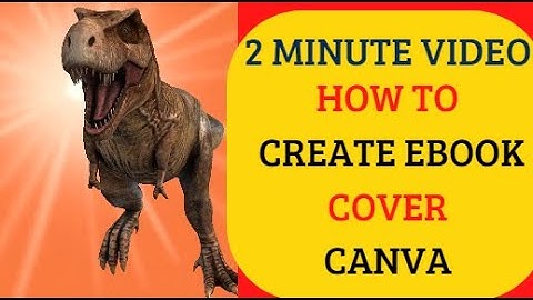 EBOOK COVER  DESIGN IN CANVA MAKER ONLINE  CREATE TUTORIAL