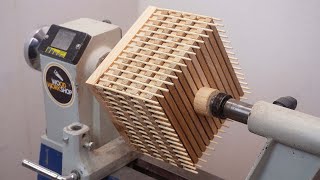 Woodturning - Stack of Strips
