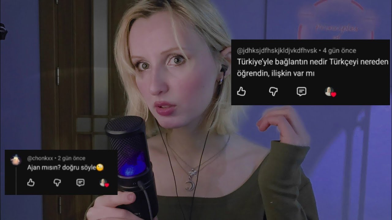 TÜRKÇE ASMR SORU - CEVAP 💟 ERKEK ARKADAŞIM VAR MI?