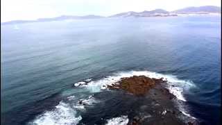 La Ría de Vigo desde la isla de Toralla