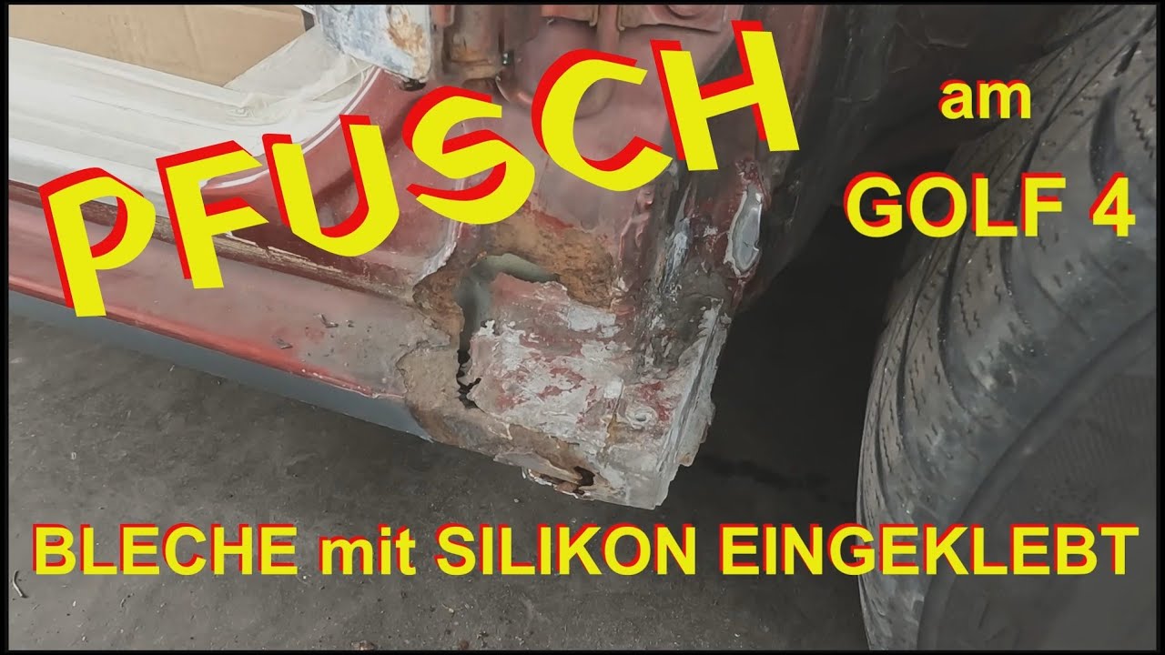 Golf 4 Variant Schweller Schweißen