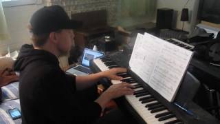 Video thumbnail of "Ginuwine Pony Piano Cover Magic Mike"