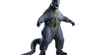 GODZILLA INFLATABLE COSTUME // Deluxe Adult