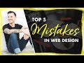 Top 5 Web Design Mistakes | Design Mistakes I Have Made A Lot