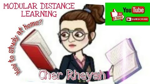 Paano ang proseso ng Modular Distance learning|01