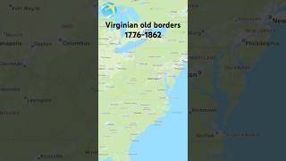 Virginian Borders 1776-1862