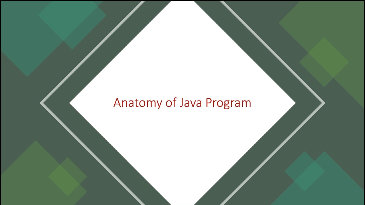 02 Anatomy of Java - YouTube