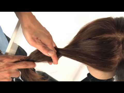 How To Cut Layers in Long Hair - The Ombre Layering Technique