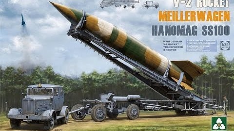 Building The Takom Models V2 launcher  Part one