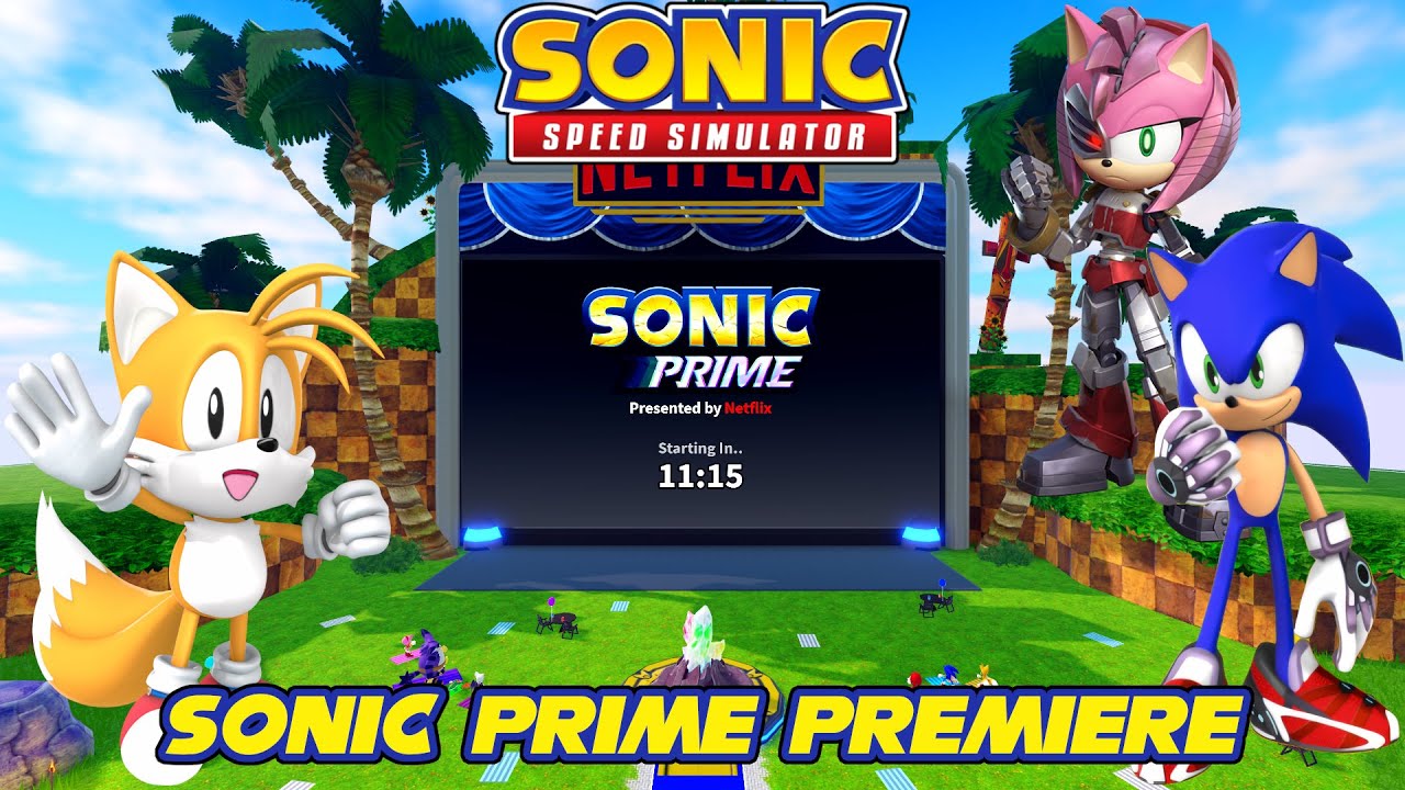 Sonic Prime Netflix Series to Premiere on Roblox in Developer Gamefam's Sonic  Speed Simulator - ONE PR Studio