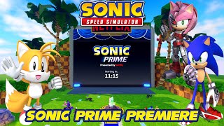 Sonic Prime Premiere - Live Reaction (Sonic Speed Simulator) 