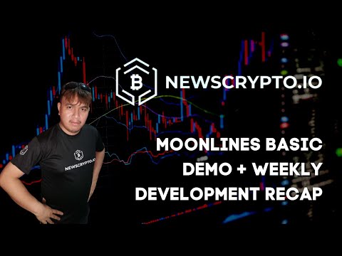 Newscrypto Moonlines basic demo + weekly development recap