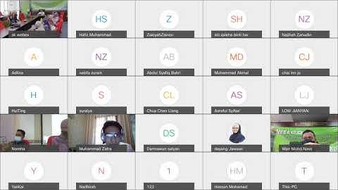 Briefing For New Postgraduate Student Semester 1 Session 2020/2021