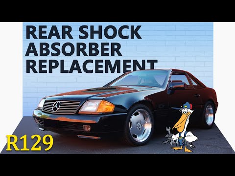 Mercedes-Benz R129 SL-Class Rear Shock Absorber Replacement