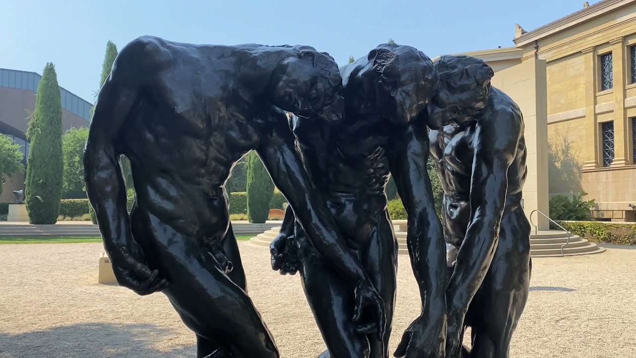 RODIN SCULPTURE GARDEN AT THE CANTOR MUSEUM STANFORD YouTube